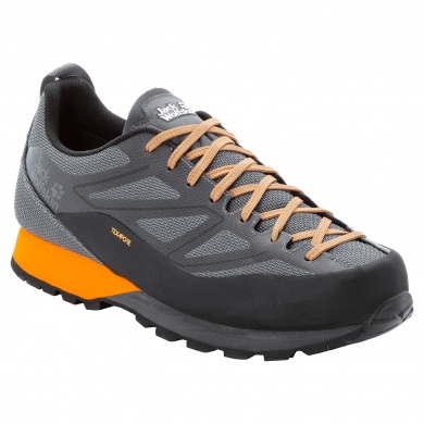 Jack Wolfskin Wanderschuhe Scrambler 2 Low Texapore (wasserdicht) schwarz Herren